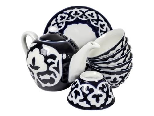 !Чайный сервиз Пахта, Turon porcelain, 8 предметов !Чайный сервиз Пахта, Turon porcelain, 8 предметов
