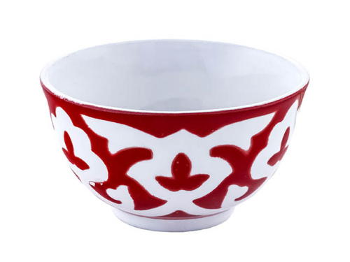 Пиала Красная Пахта, Turon Porcelain, Ø 8.5 см