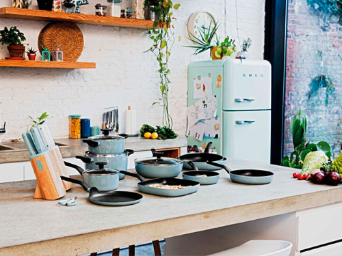 Кастрюля со стеклянной крышкой BergHOFF Leo Slate, 2.9 л