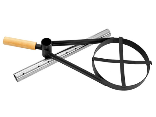 Очаг для костра с подставкой для ног, Russia Grill, модель Очаг - 2, сталь 3 мм