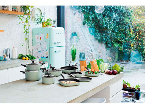 Кастрюля со стеклянной крышкой BergHOFF Leo Slate, 5.6 л