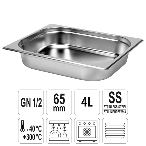 Противень из нержавеющей стали, 325х265х65мм, ТМ Appetite