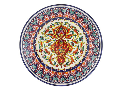 Блюдо Ляган "Риштанская керамика", Коракалам, Ø 42 см