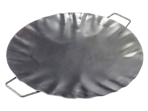 Сковорода Садж "Стальные решения" вороненый, 35 см