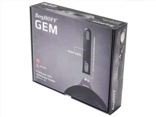 Сковорода BergHOFF Gem grey, 24 см