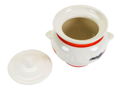 Горшок для запекания "Славянская Керамика", Абстракция, 0.5 л