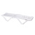 Шезлонг Альтернатива М3563, (белый), 192х62х32 Шезлонг Альтернатива М3563, (белый), 192х62х32