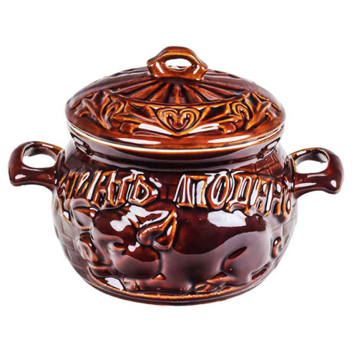 Набор супник 3 л + 4 горшка 0.6 л "Славянская Керамика", Повар