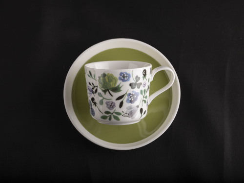 Набор чайных пар Spring Line: чашка, блюдце, Plover, 200 мл, 2 штуки