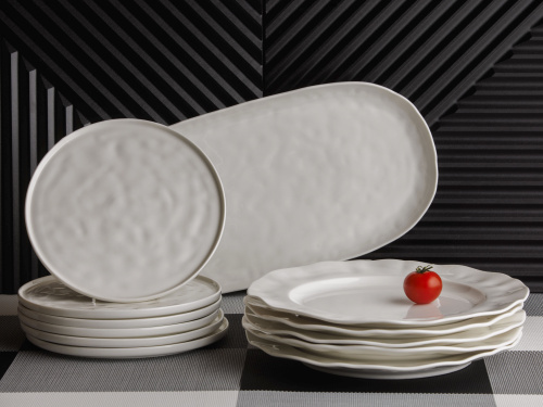 Набор фарфоровых блюд "Богема" 2 штуки, PLOVER, 38 см