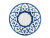 Тарелка Бирюзовая Пахта, Turon Porcelain, Ø 24 см Тарелка Бирюзовая Пахта, Turon Porcelain, Ø 24 см