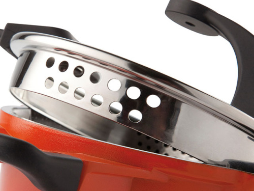 Кастрюля со стеклянной крышкой BergHOFF Virgo Orange, 1.5 л