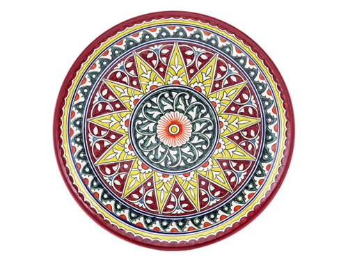 Блюдо Ляган "Риштанская керамика", Коракалам, Ø 32 см