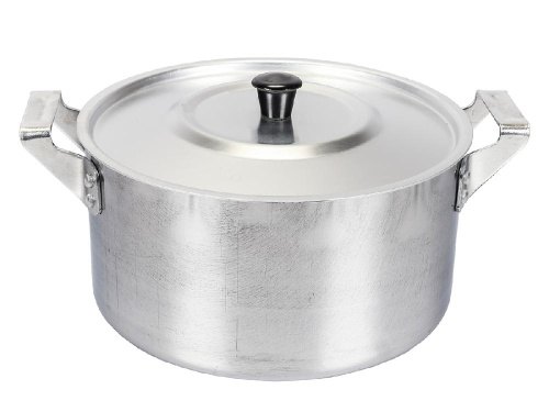 Кастрюля алюминиевая полированная, 2,5 л, SCOVO, ПП024