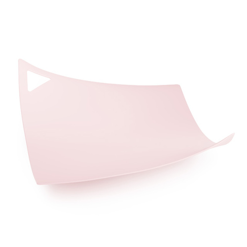 Доска разделочная Альтернатива М8448, гибкая (розовый), 352х252х2 мм