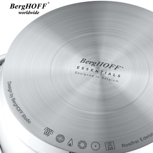 Кастрюля с крышкой BergHOFF Zeno Essentials, 1.8 л Кастрюля с крышкой BergHOFF Zeno Essentials, 1.8 л