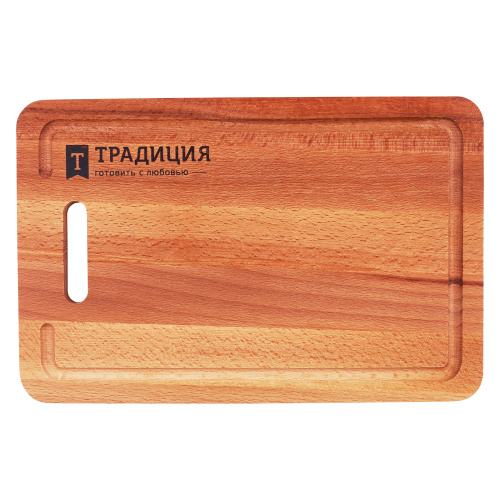 Доска разделочная бук 32x21 см, ТМ Традиция