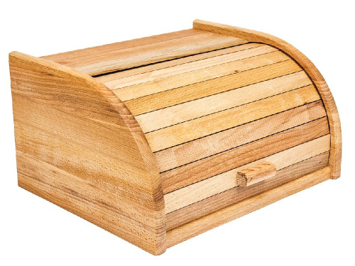 Хлебница большая 34x28x19см, бук, Традиция