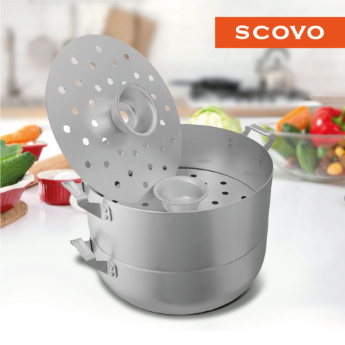 Мантоварка, SCOVO, МТ-040, 4-уровневая, 6 л