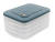 Контейнер с крышкой для хранения и заморозки продуктов на 4 секции, 30х23х14 см, синий