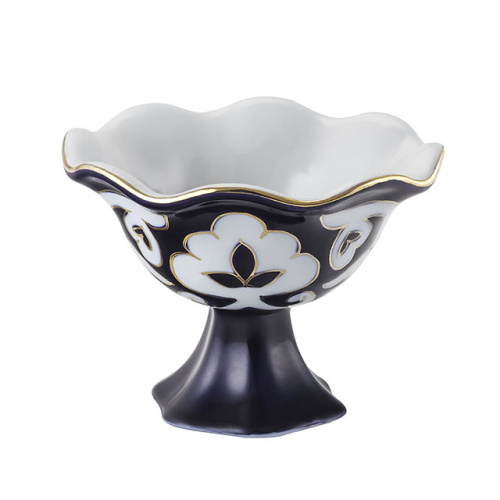 Креманка Пахта, Turon Porcelain, с золотом, Ø 13 см