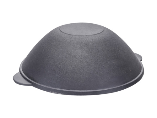 Казан-вок чугунный 3.5 л с алюминиевой крышкой Kukmara, вч35