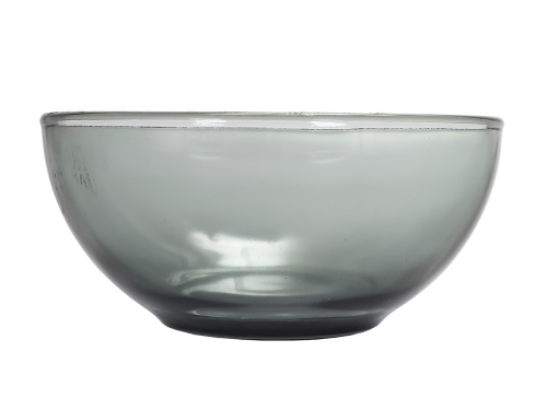Набор стеклянных салатников (6 шт.), Basilico Grey, 13 см