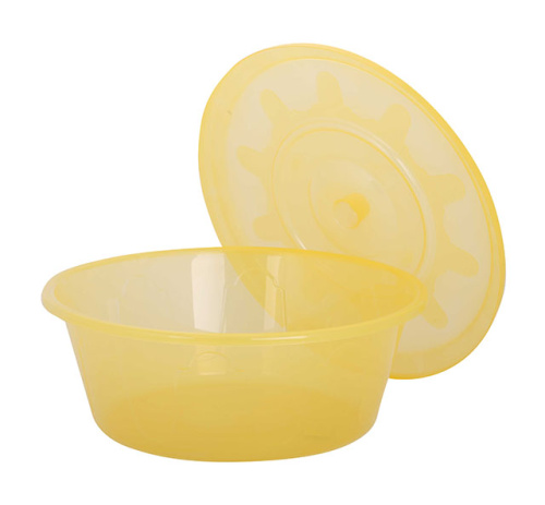 Таз с крышкой Альтернатива "Хозяюшка" М1294 (цвет микс), 10 л