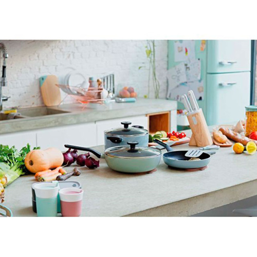 Кастрюля со стеклянной крышкой BergHOFF Leo Sage, 5.6 л