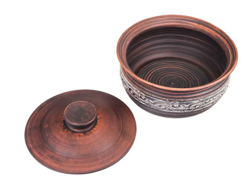 Шашлычница "Славянская Керамика", Ангоб