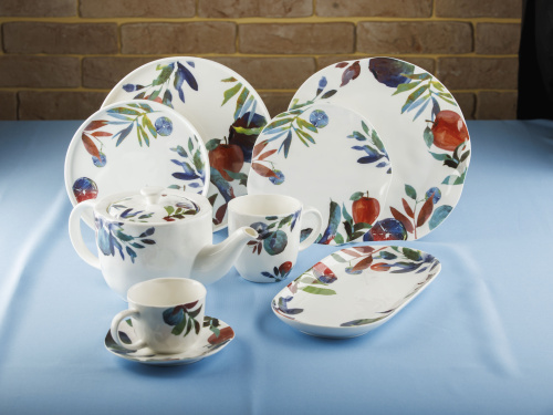 Чашка для чая Fruits Line, 4 штуки, PLOVER, 450 мл