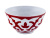 Пиала Красная Пахта, Turon Porcelain, Ø 10 см