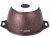 Кастрюля 4 л с антипригарным покрытием со стеклянной крышкой Kukmara (Granit Ultra Red), кга42а