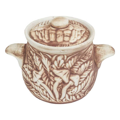 Горшок для запекания "Славянская Керамика", Гриб, 0.6 л, 6 шт