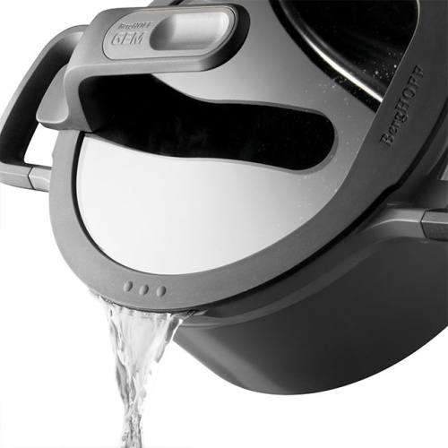 Кастрюля со стеклянной крышкой BergHOFF Gem grey, 2.8 л