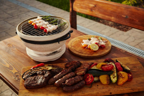 Жаровня-гриль настольная