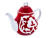 Чайник фигурный Красная Пахта, Turon Porcelain, 0.9 л