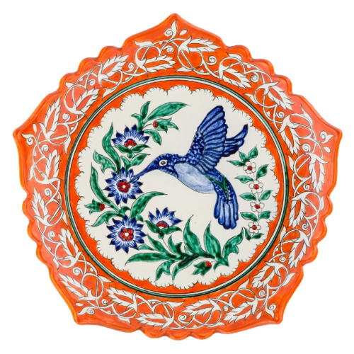 Ляган "Риштан", плоский, диаметр 32 см