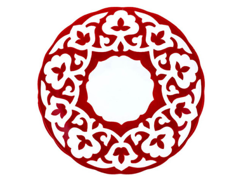 Ляган рифленый край Красная Пахта, Turon Porcelain, Ø 28 см