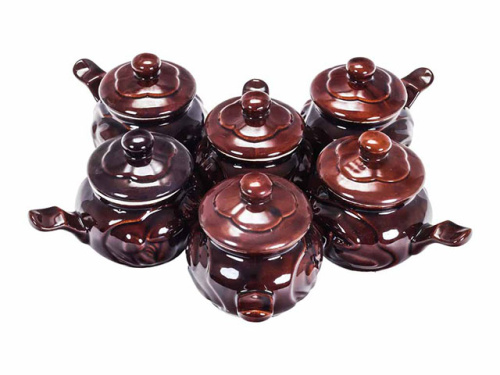 Жульенница "Славянская Керамика", Гриб, 0.250 л, 6 шт