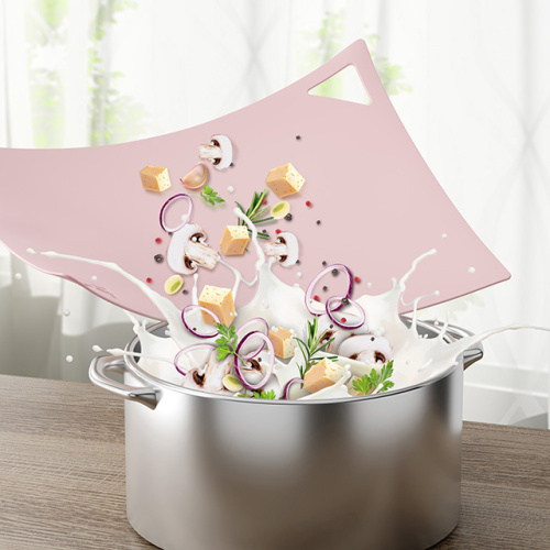 Доска разделочная Альтернатива М8445, гибкая (розовый), 248х175х2 мм