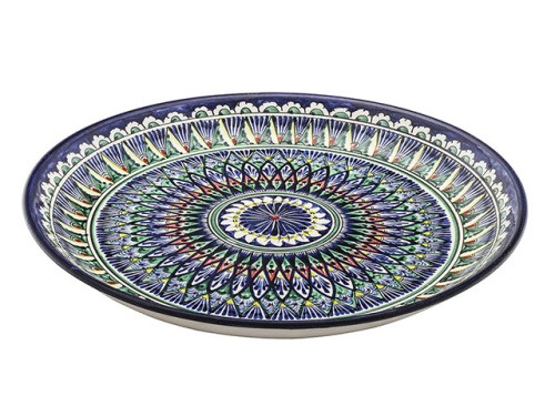 Блюдо Ляган "Риштанская керамика", диаметр 38 см RSN149