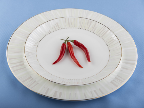 Тарелка фарфоровая Moon Line, PLOVER, 20 см