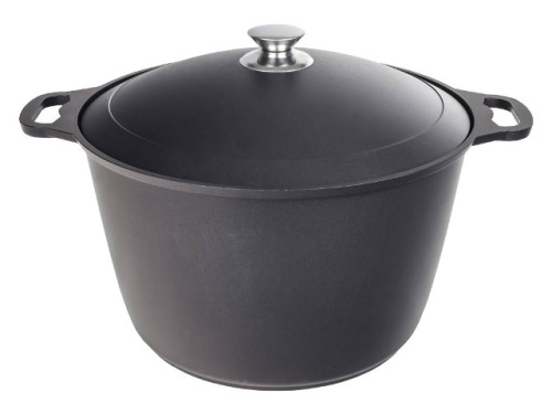 Кастрюля 10 л с антипригарным покрытием с крышкой Kukmara (Традиция), к100а