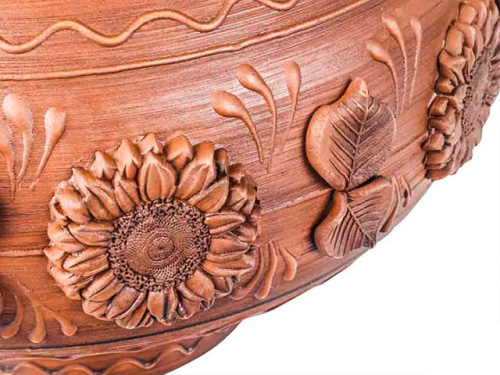 Чугунок для запекания "Славянская Керамика", Лепка, 5 л