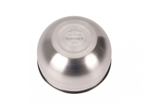 Миска из нержавеющей стали 3.7 л, Kukmara, BL3722