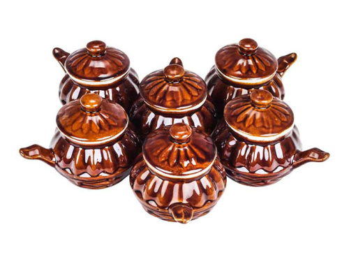 Жульенница "Славянская Керамика", Корзина, 0.250 л, 6 шт