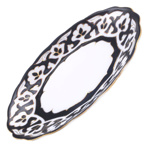 Тарелка "Пахта", рифленый край, Премиум, диаметр 23,5 см