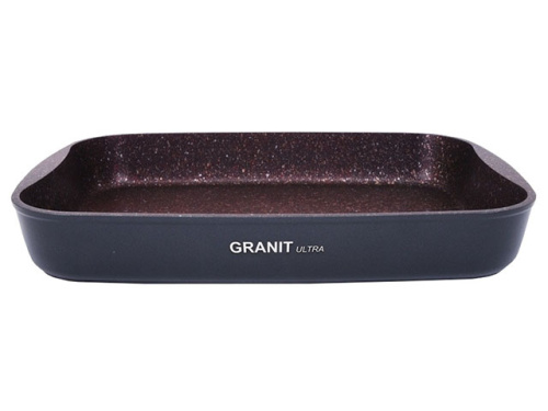 Противень с антипригарным покрытием 36.5x26x5.5 см, Kukmara (Granit Ultra Red), пга02а