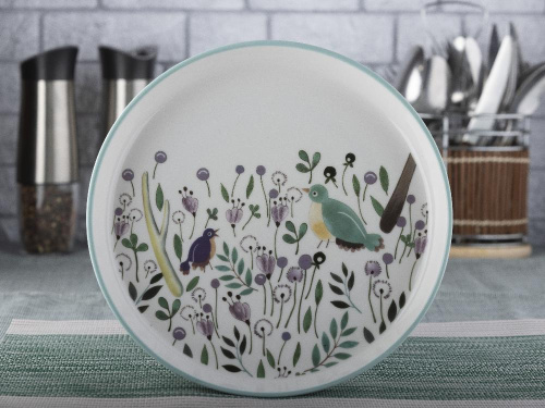 Тарелка керамическая Spring Line, PLOVER, 25 см